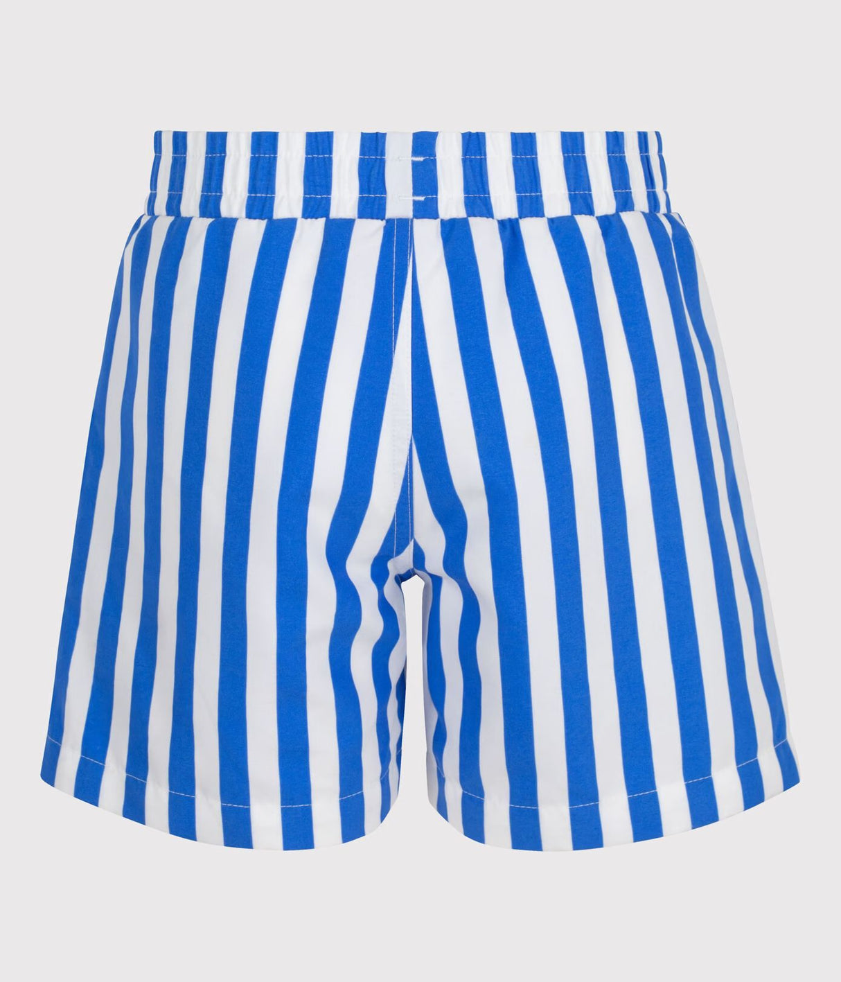 CHILDREN'S STRIPED COTTON SWIM SHORTS