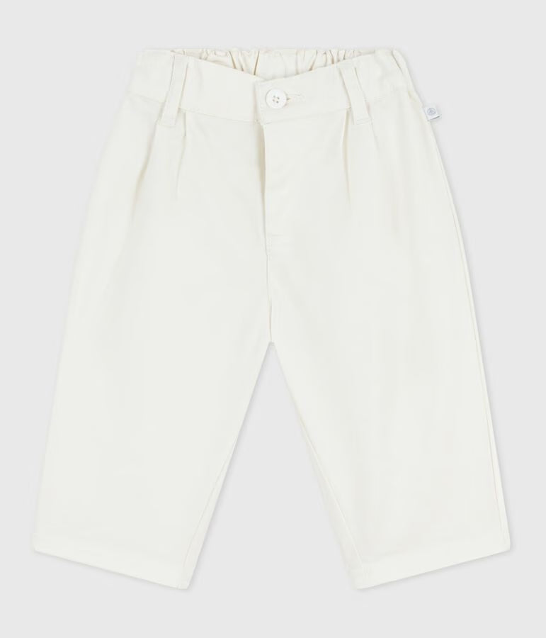 BABIES’ PLAIN TWILL TROUSERS