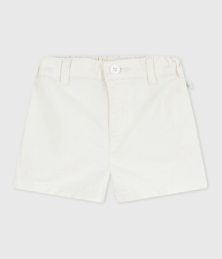 BABIES’ PLAIN COTTON SHORTS
