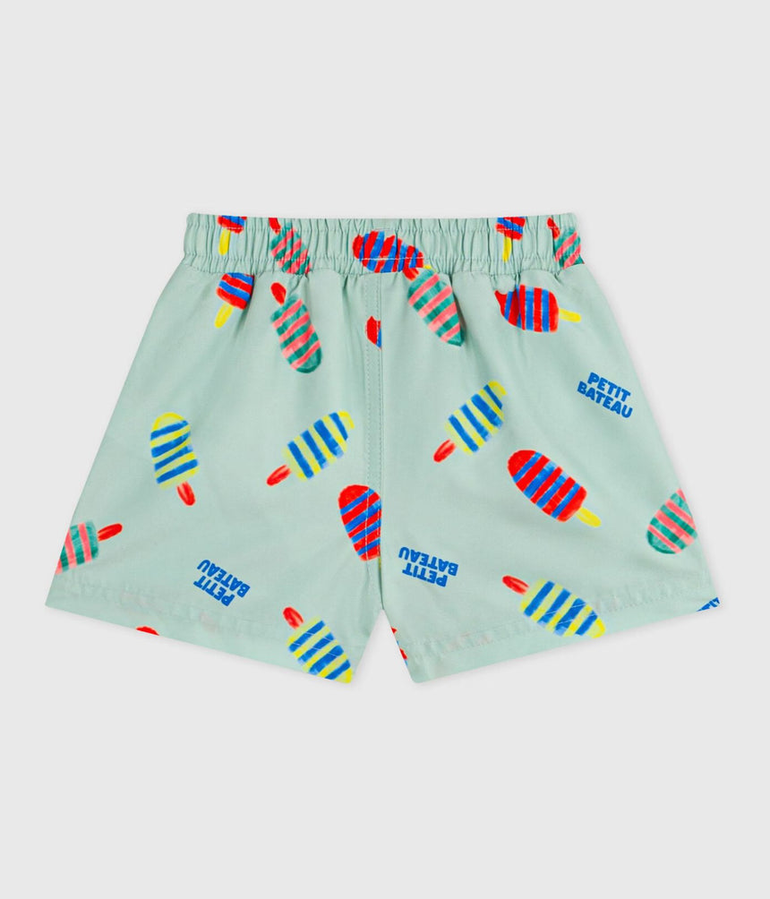 BABIES' ICE-CREAM PRINT SWIM SHORTS