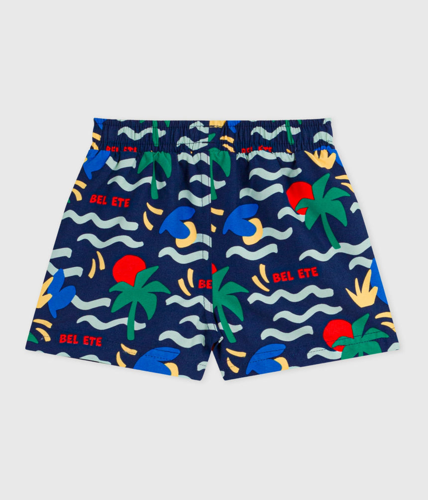 BABIES' PRINTED SWIM SHORTS