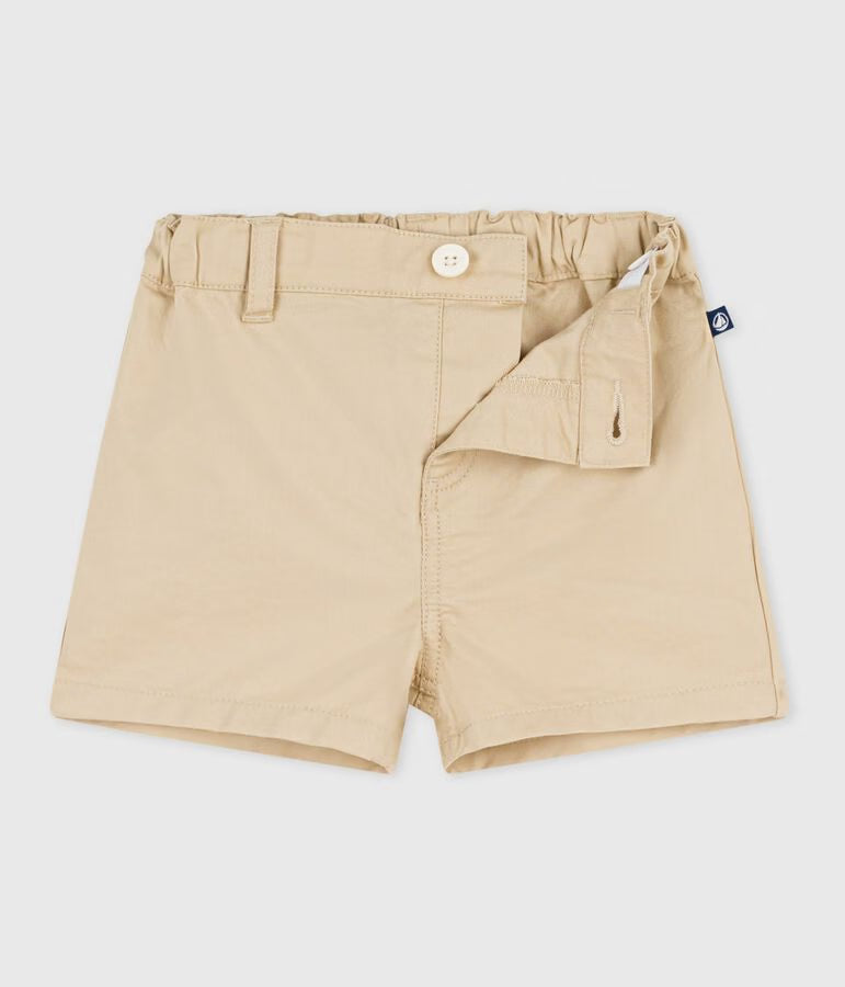 BABIES’ PLAIN COTTON SHORTS