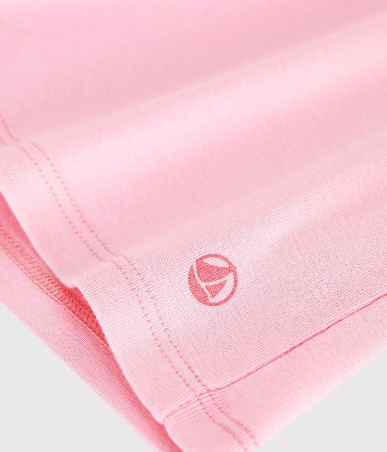 CHILDREN’S SHORT-SLEEVED PLAIN COTTON T-SHIRT