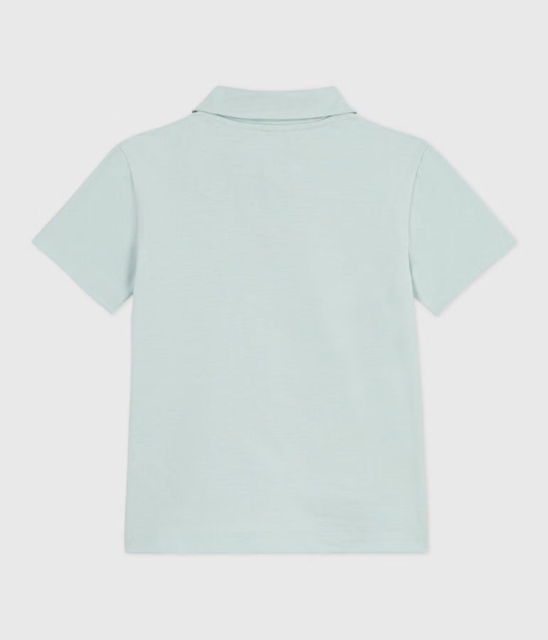 CHILDREN’S SHORT-SLEEVED COTTON POLO SHIRT