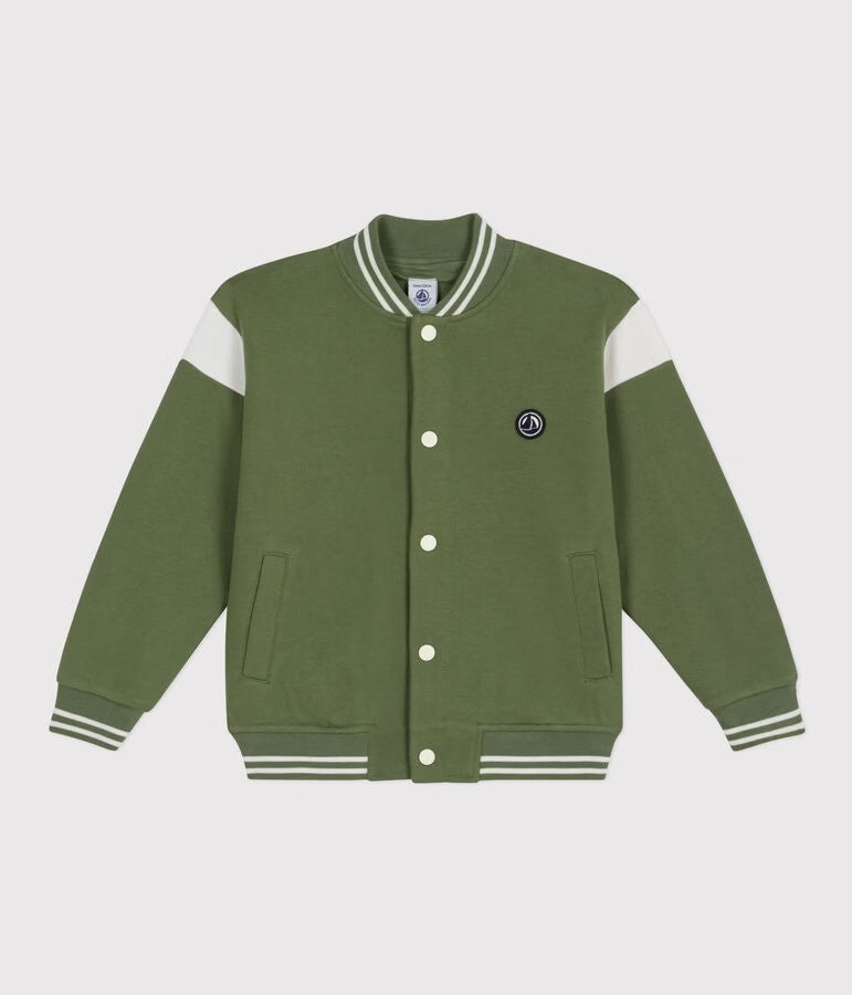 CHILDREN’S VARSITY-STYLE COTTON JACKET