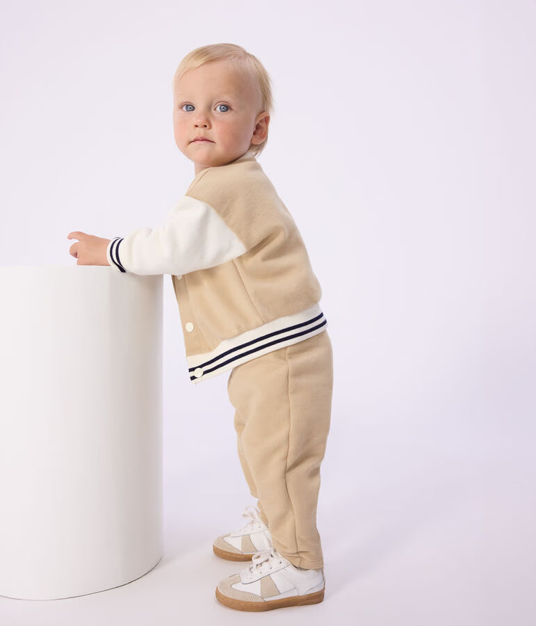 BABIES’ JOGGING BOTTOMS IN PLAIN COTTON