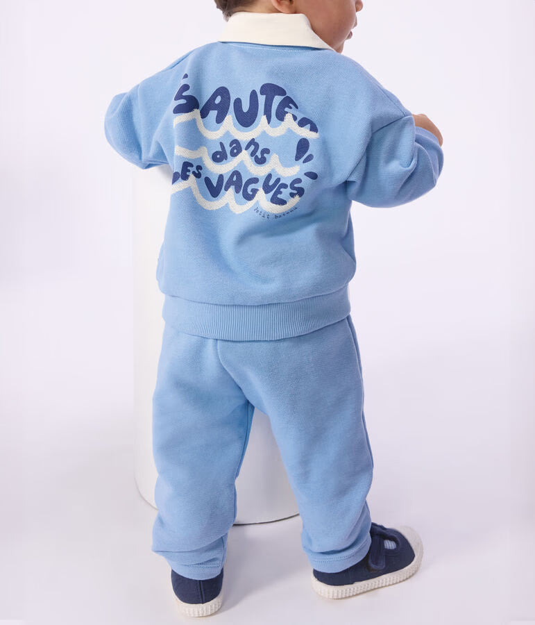 BABIES’ JOGGING BOTTOMS IN PLAIN COTTON