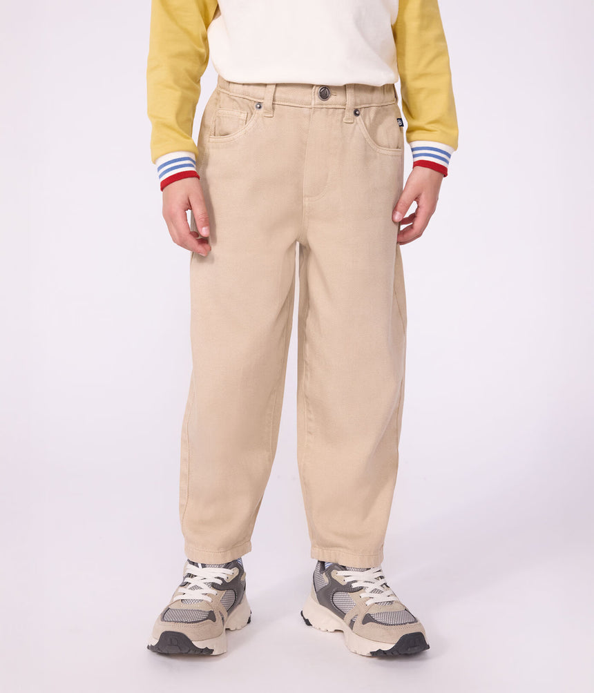CHILDREN'S 5-POCKET DENIM TROUSERS