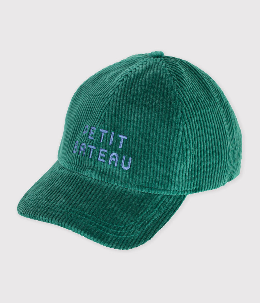 CHILDREN'S CAP IN PLAIN CORDUROY