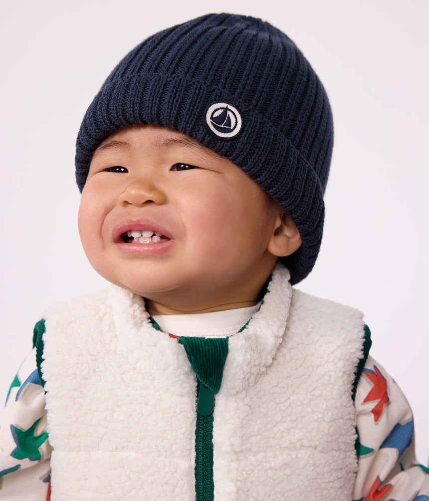 FLEECE- FLEECE COTTON BABY BEANIE