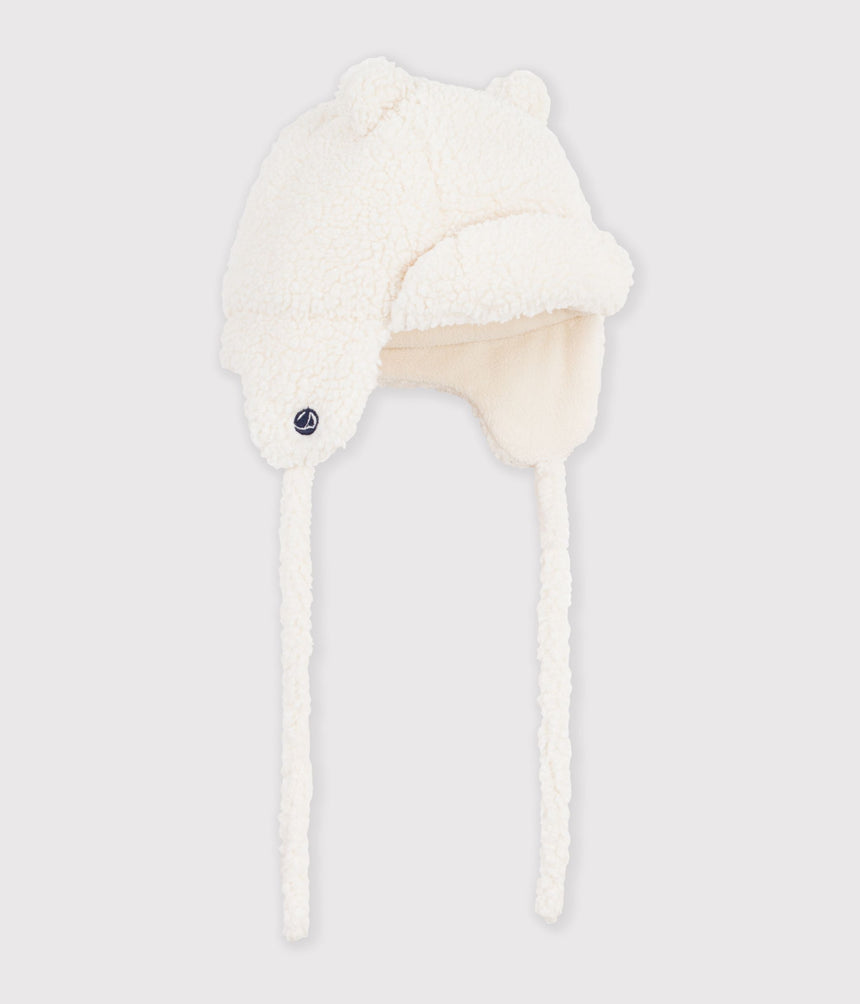 BABIES' SHERPA CHAPKA HAT WITH EARS