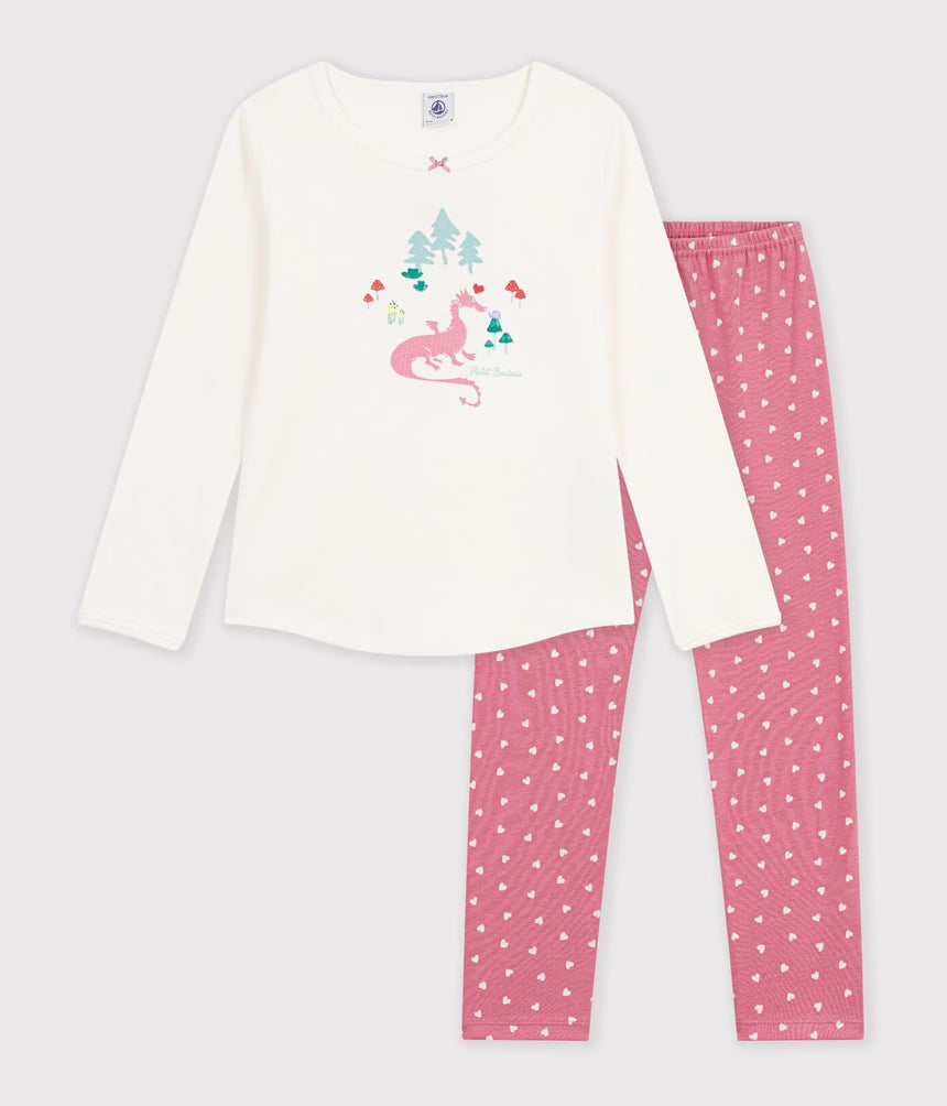 CHILDREN'S DRAGON DESIGN COTTON PYJAMAS