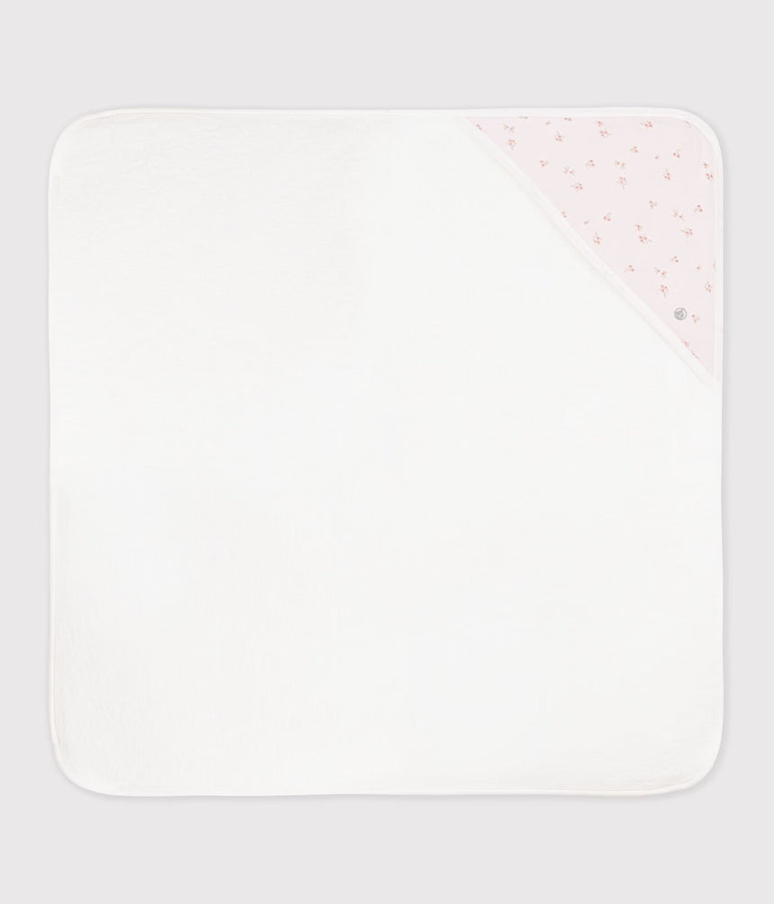 BABIES' SQUARE COTTON BATH WRAP