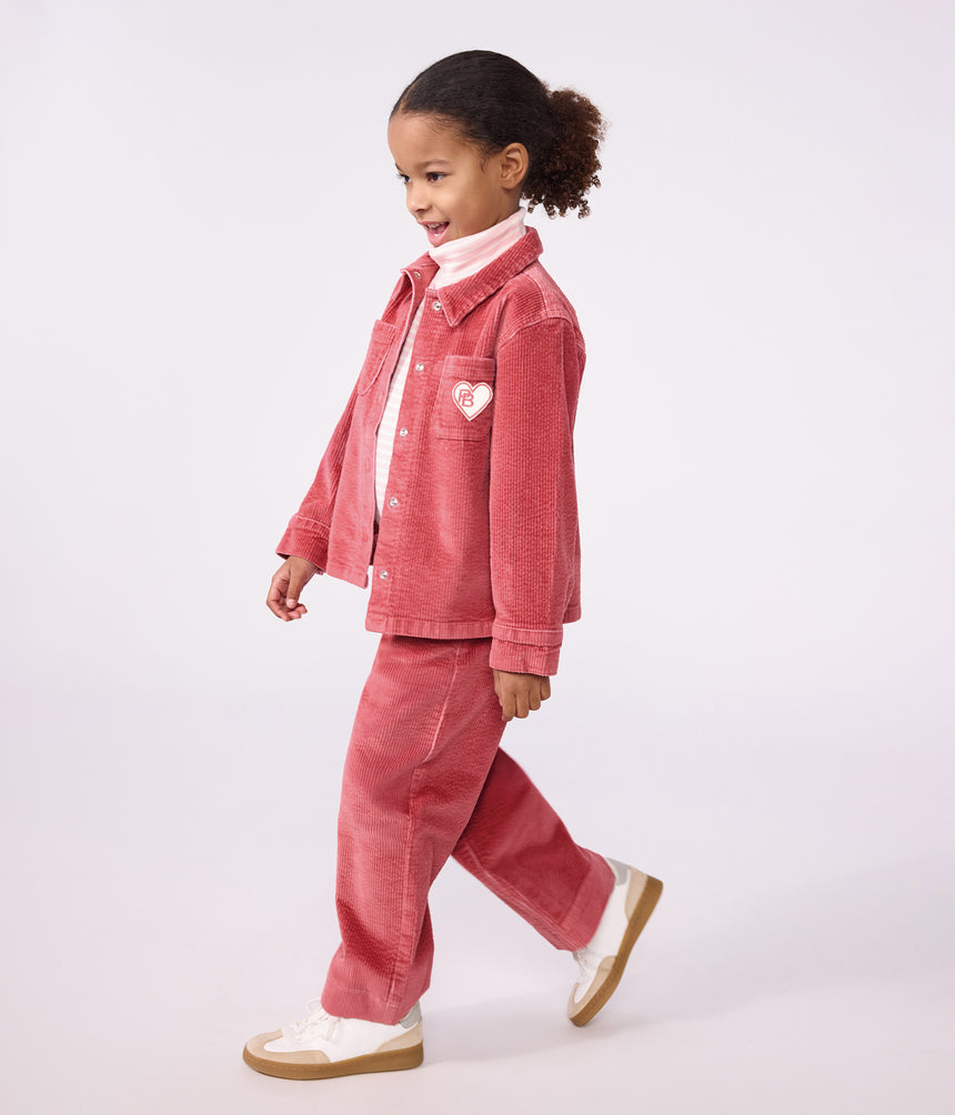 CHILDREN'S WIDE-LEG CORDUROY TROUSERS
