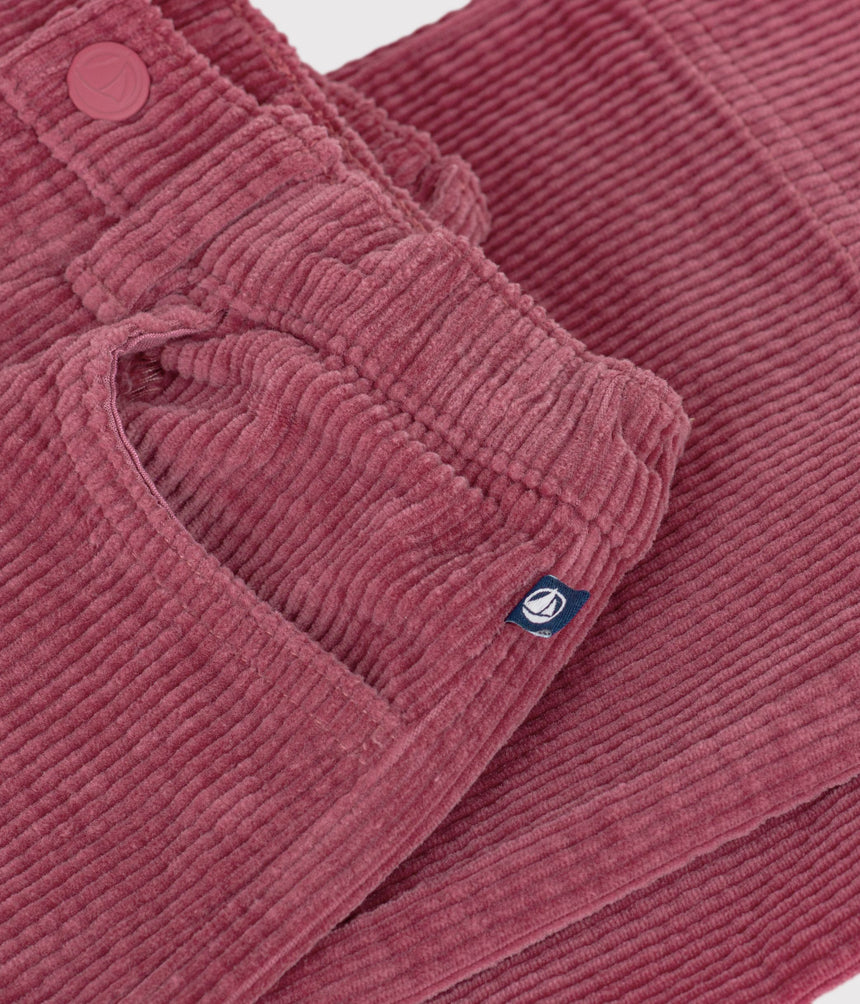 CHILDREN'S WIDE-LEG CORDUROY TROUSERS