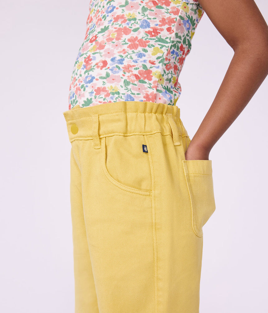 CHILDREN'S COTTON TROUSERS