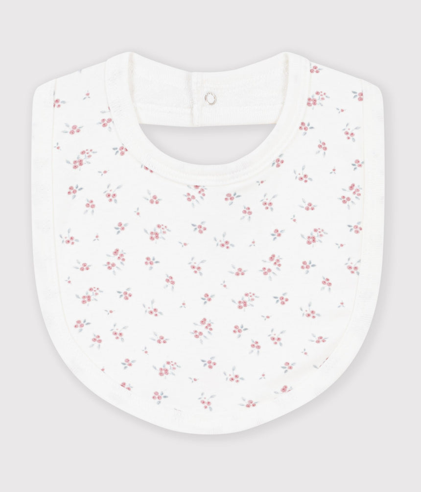 BABIES' PRINTED COTTON BIB