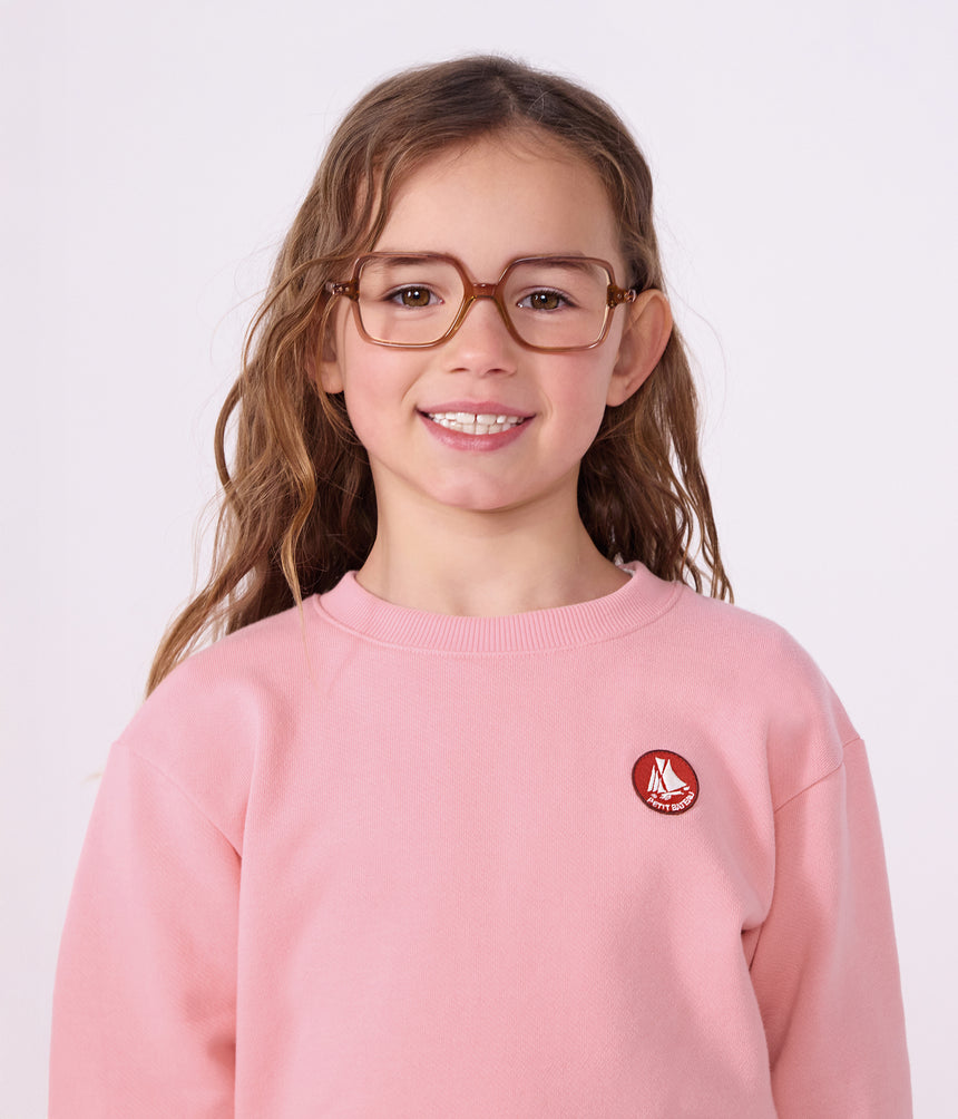 CHILDREN'S PLAIN COTTON SWEATSHIRT