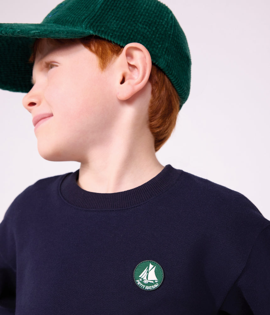 CHILDREN'S PLAIN COTTON SWEATSHIRT