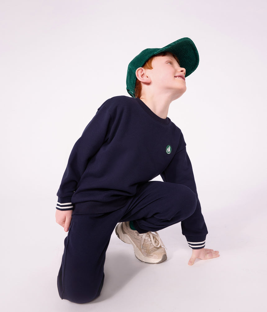 CHILDREN'S PLAIN COTTON SWEATSHIRT