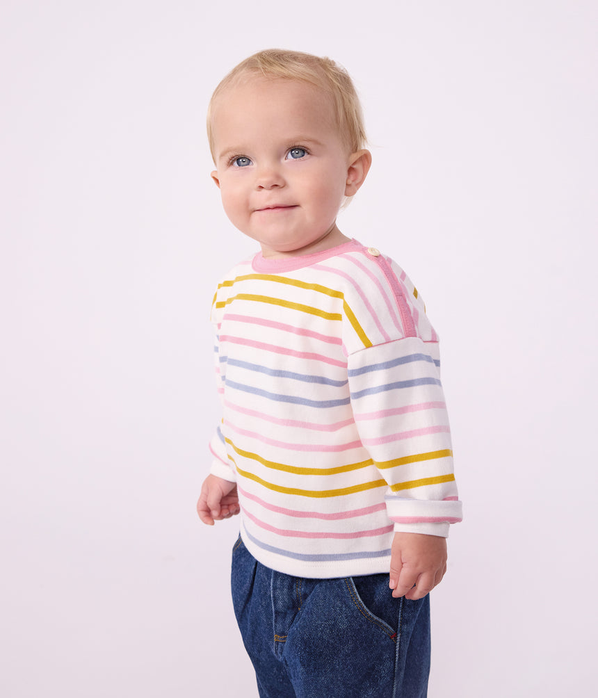 BABIES' COTTON BRETON TOP