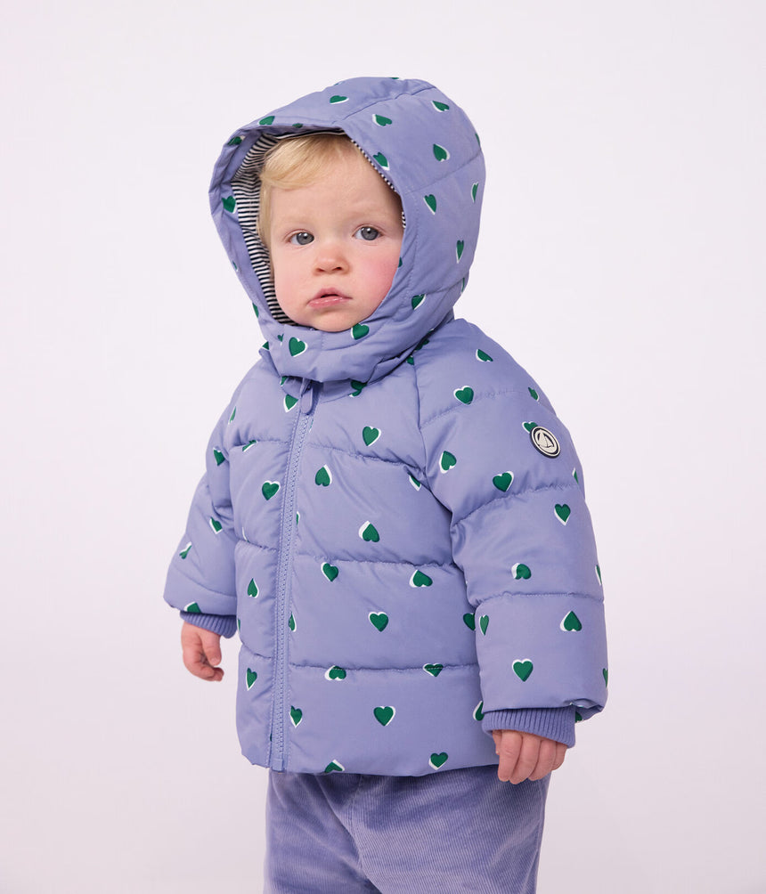 PRINTED BABY PUFFER JACKET