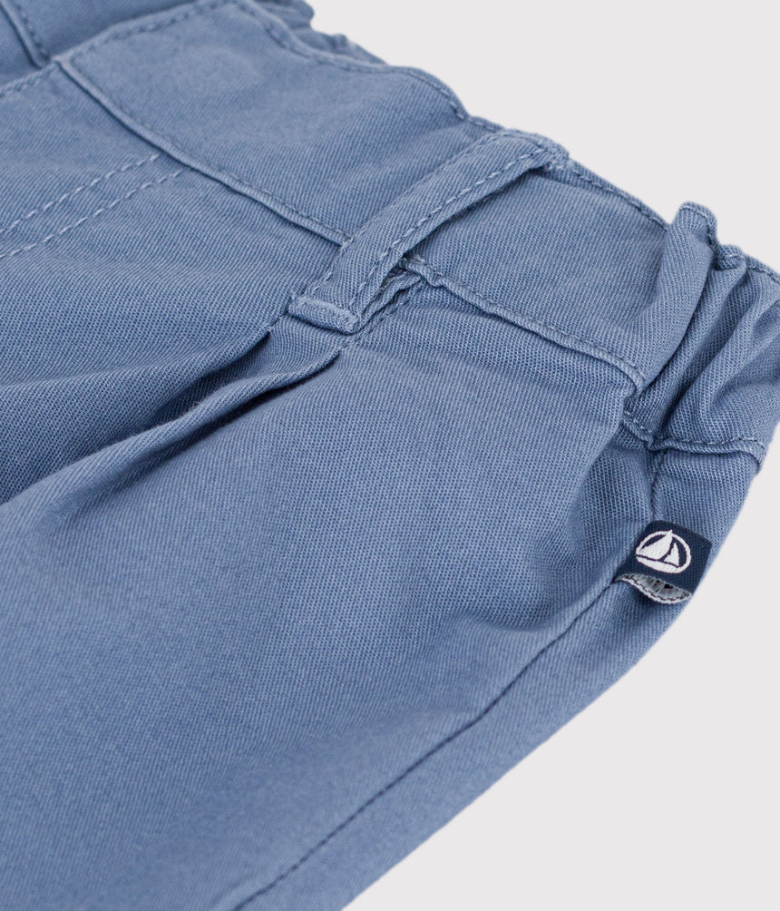 BABIES' PLAIN TWILL TROUSERS
