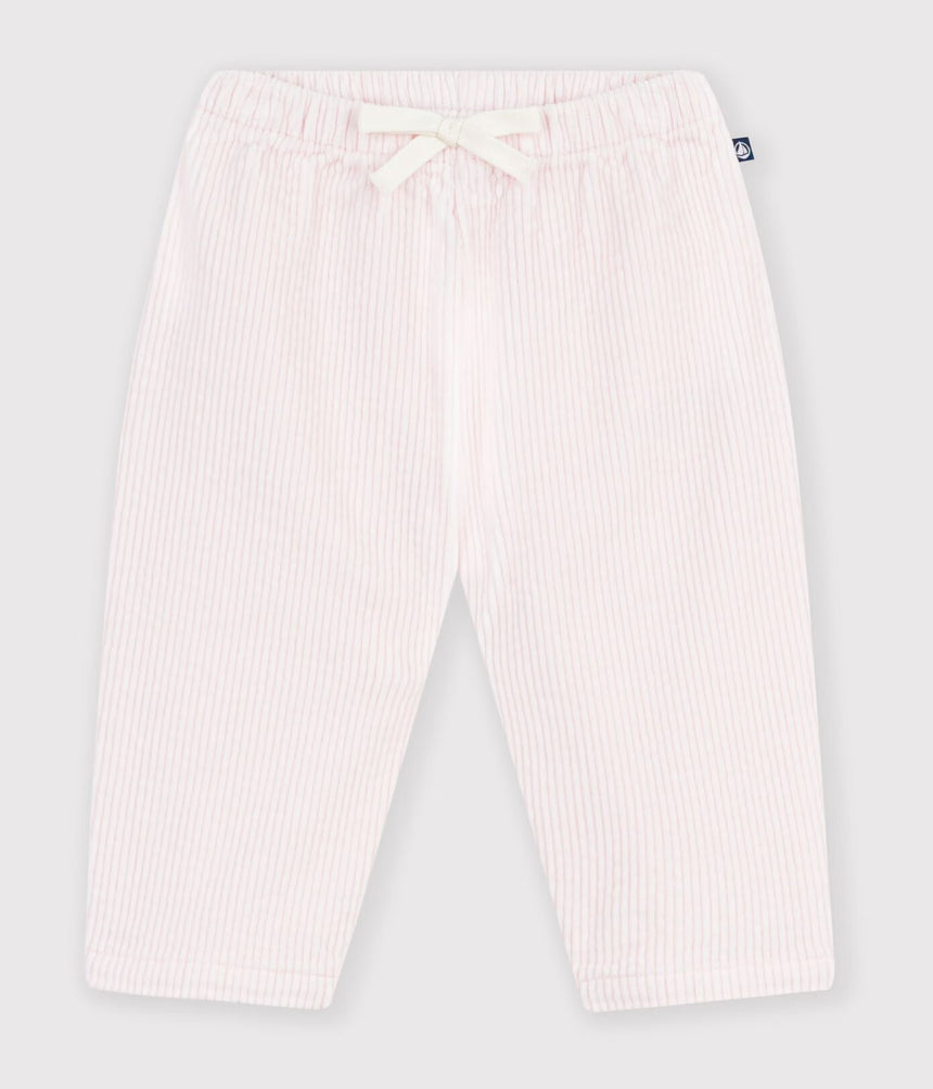 BABIES' PLAIN CORDUROY TROUSERS