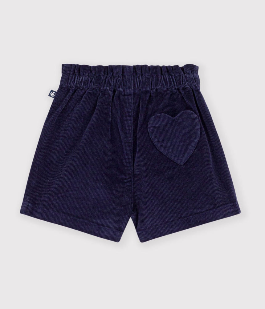 BABIES' PLAIN CORDUROY SHORTS