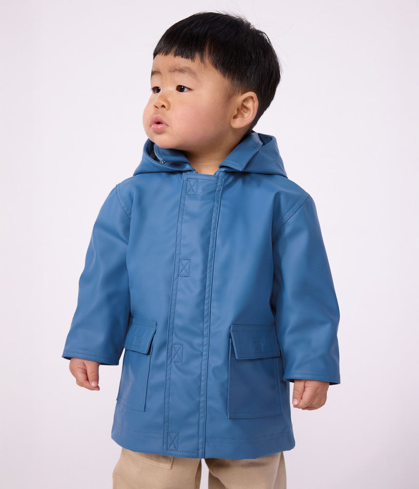 BABIES' ICONIC PLAIN RAINCOAT