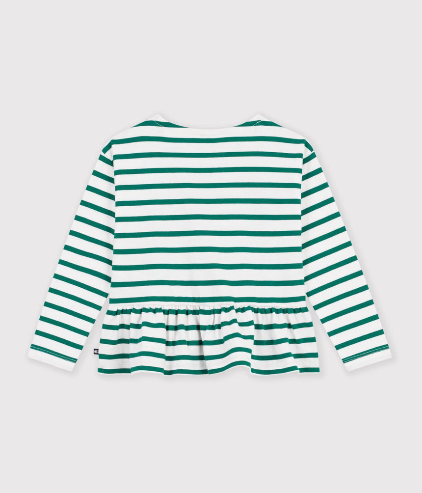 CHILDREN'S COTTON BRETON TOP