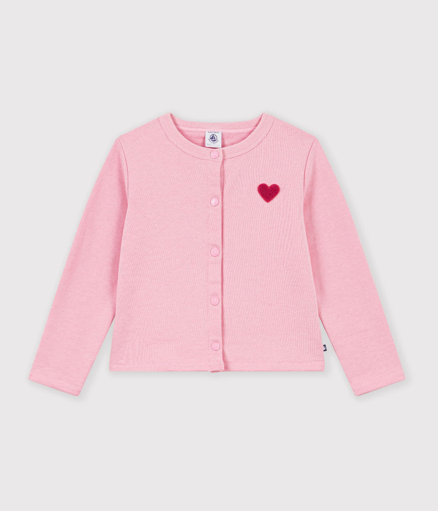 CHILDREN'S PLAIN COTTON CARDIGAN