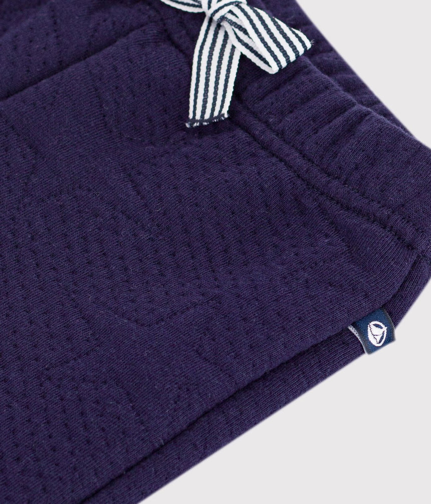 BABIES' THICK COTTON TROUSERS WITH A STAR PATTERN