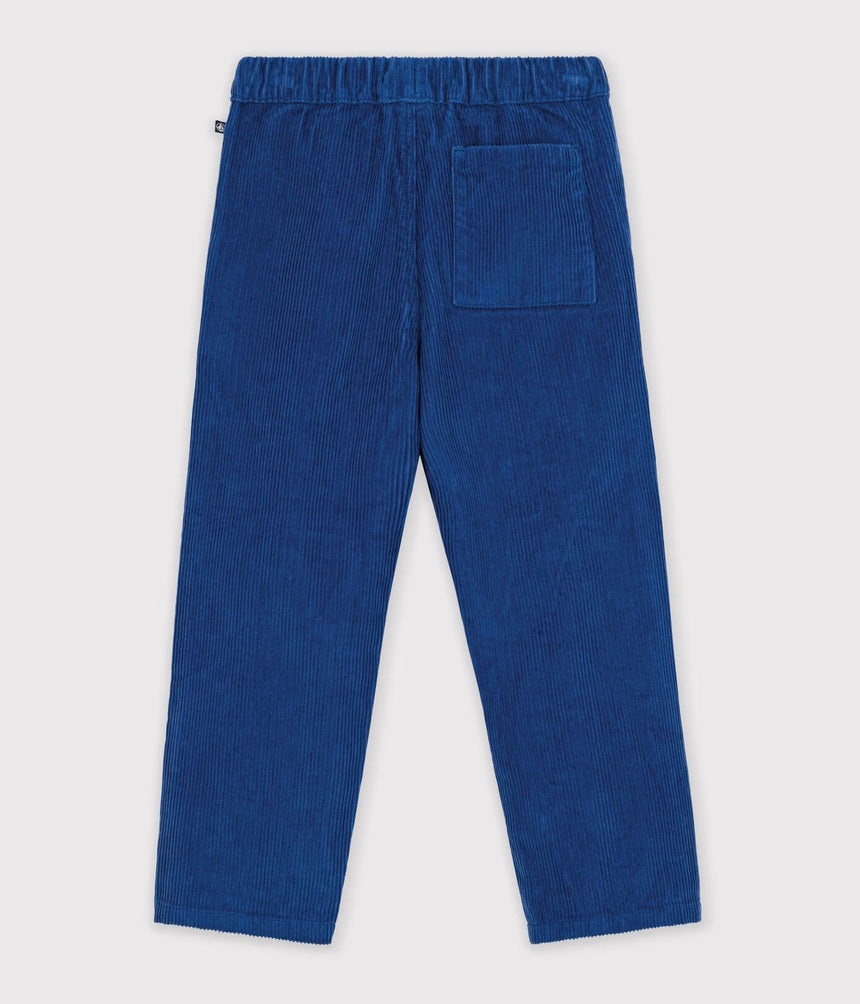 STRAIGHT CORDUROY TROUSERS