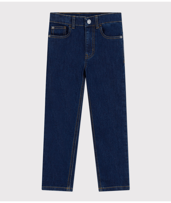 BOY'S STAIGHT FIT DENIM TROUSERS