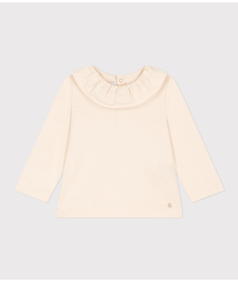 BABIES' LONG-SLEEVED JERSEY BLOUSE