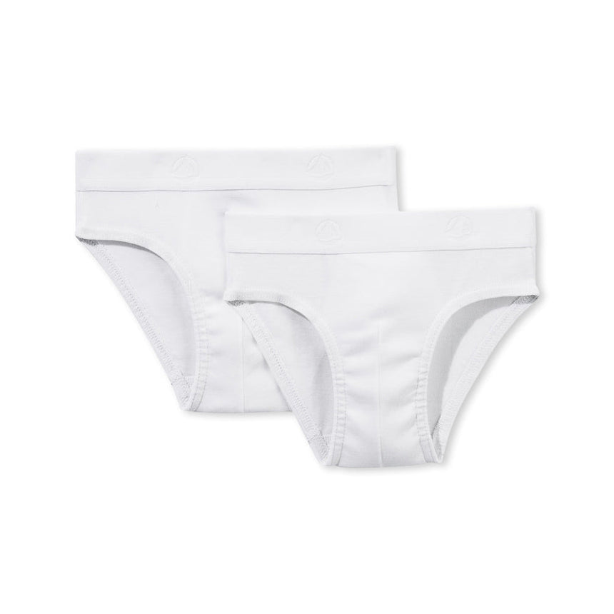 BOYS' WHITE UNDERWEAR