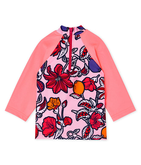 ECO-FRIENDLY UPF 50+ ANTI-UV T-SHIRT FOR BABY GIRLS