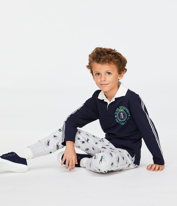 Boys' Long-Sleeved Polo Shirt Boys' Long-Sleeved Polo Shirt