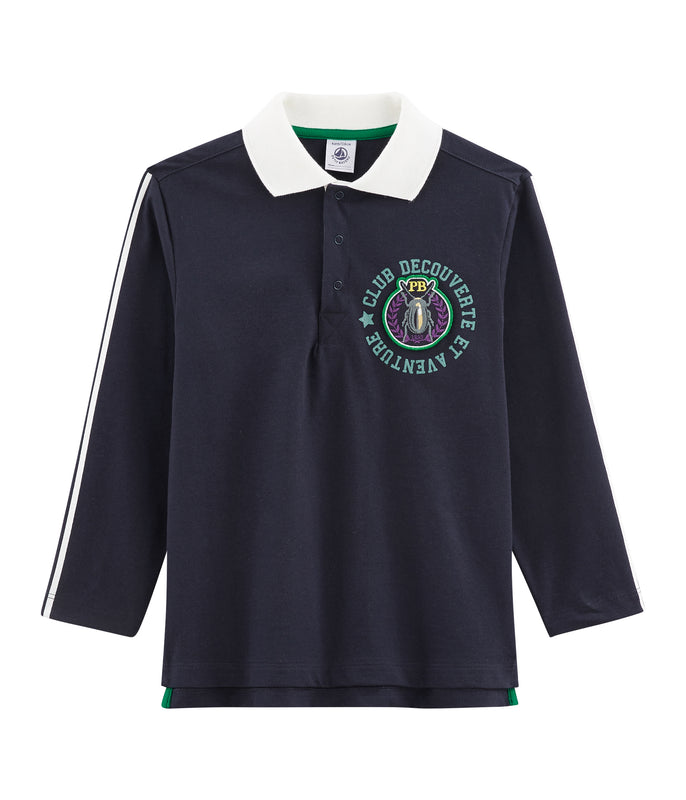 Boys' Long-Sleeved Polo Shirt