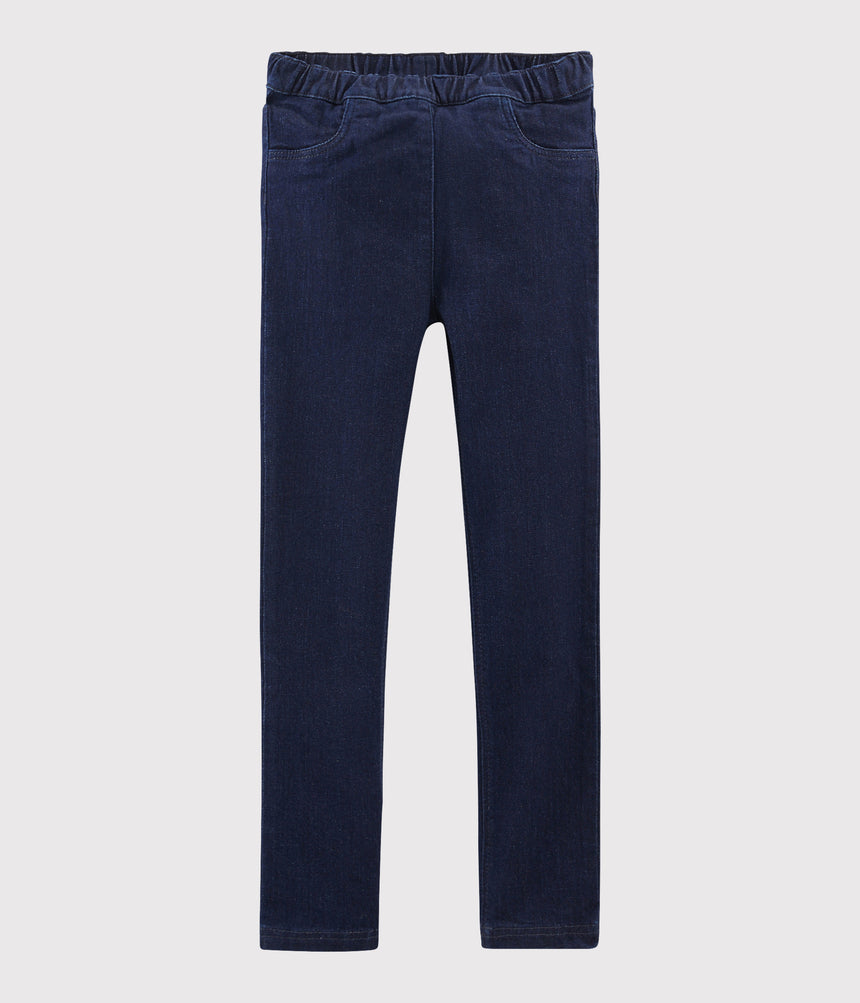 GIRS' DENIM TROUSERS