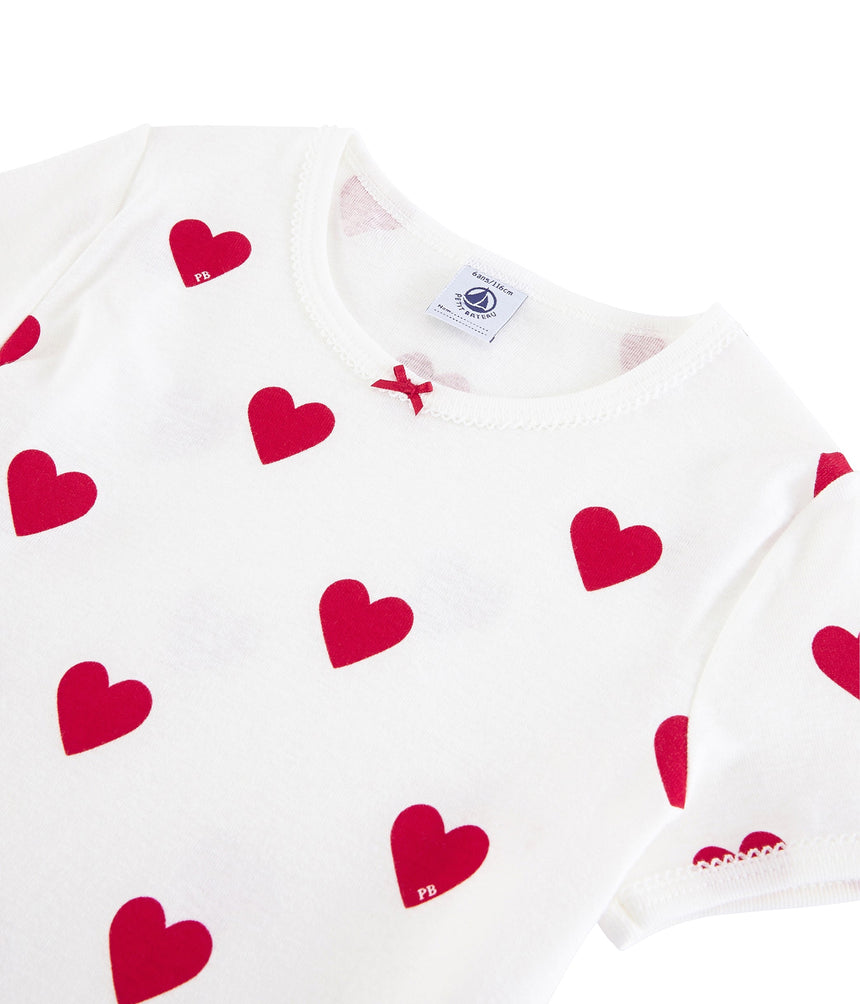 HEART PATTERN PYJAMAS