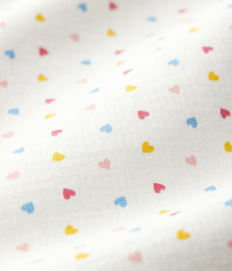 BABIES' MINI HEART PRINT PYJAMAS
