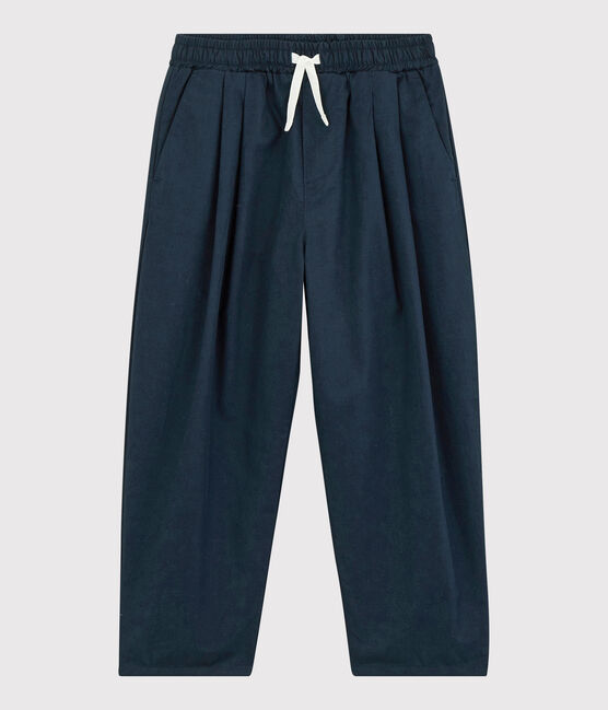 COMFY COTTON SERGE TROUSERS