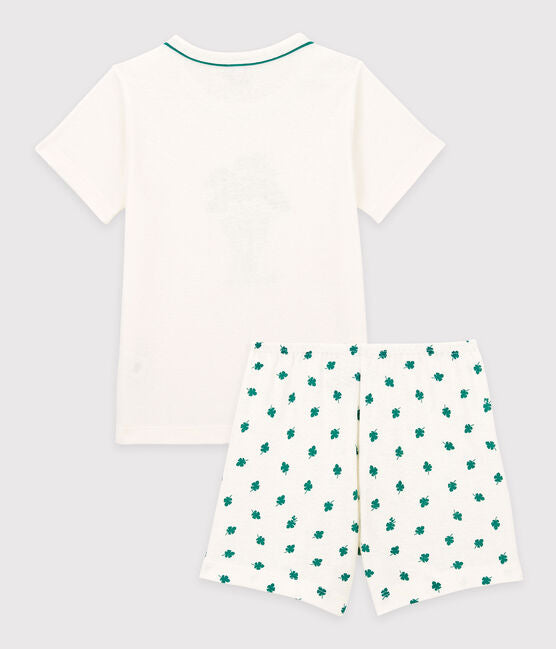 CHILDREN'S SHORT COTTON PYJAMAS