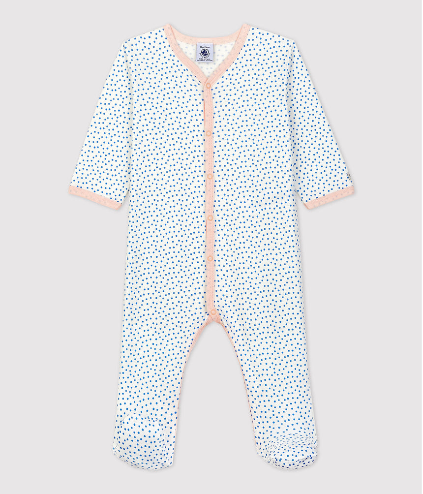 BABIES' ORGANIC COTTON SLEEPSUIT