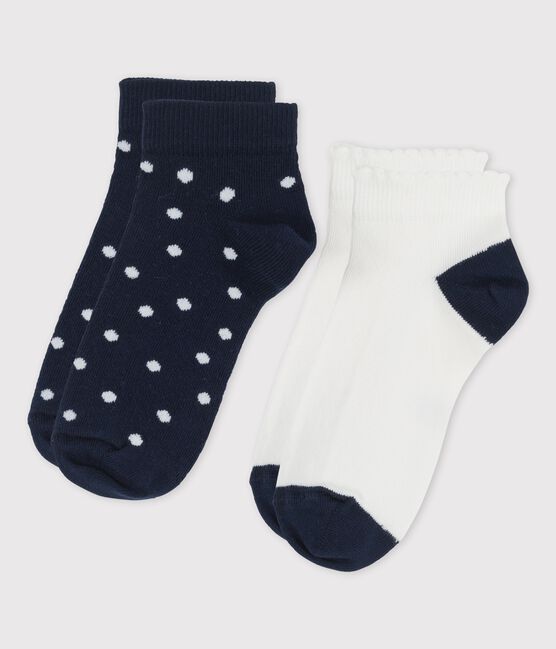 GIRLS' SOCKS - 2-PACK