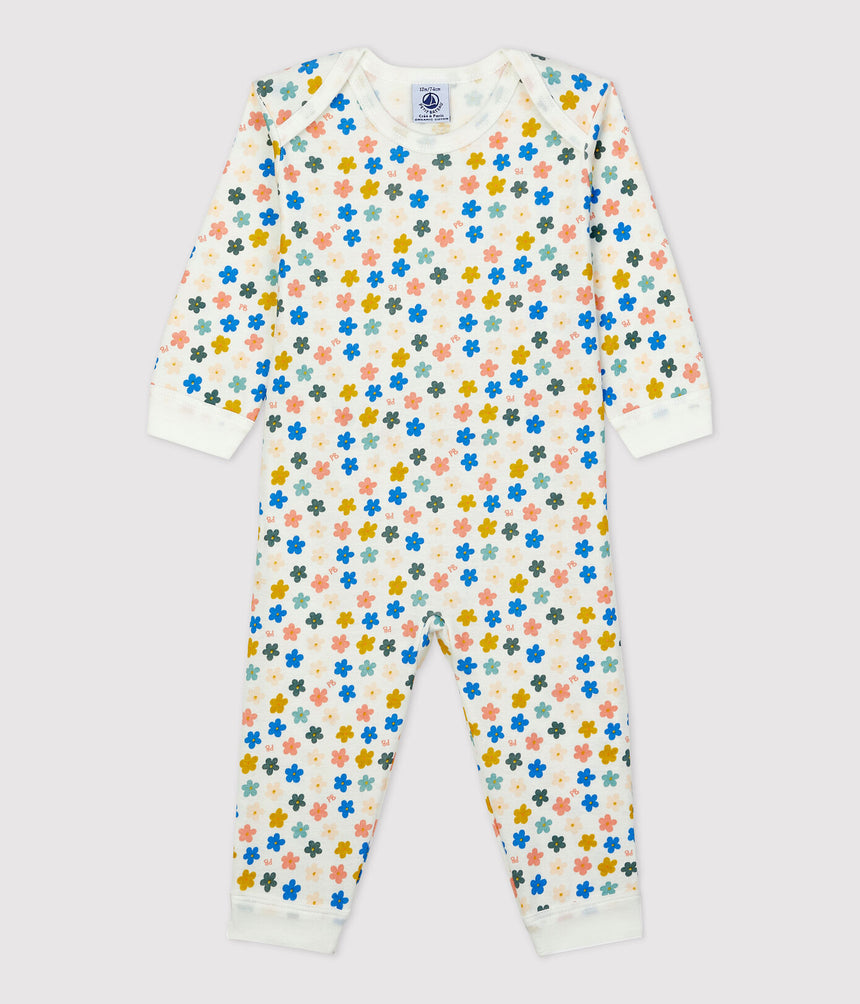 BABIES' GLOW IN THE DARK COTTON FOOTLESS SLEEPSUIT