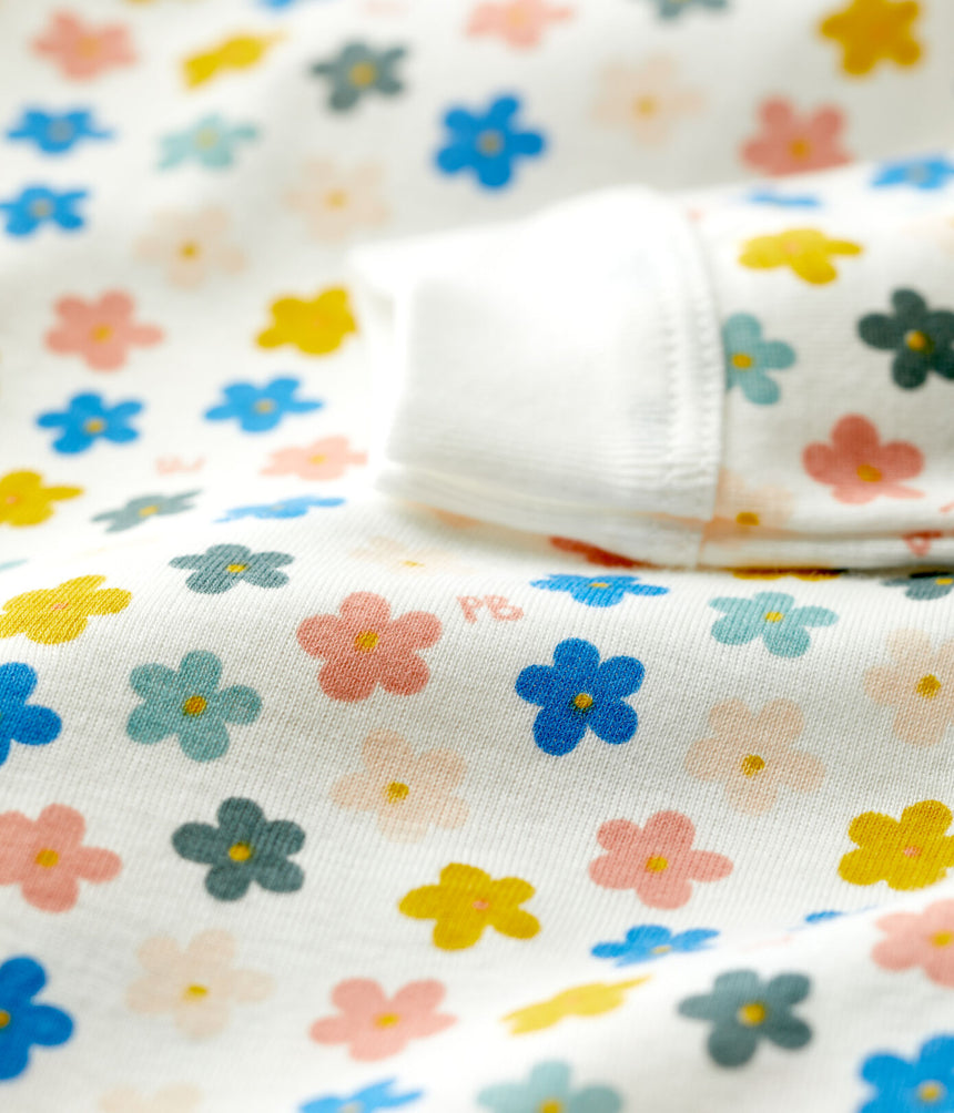 BABIES' GLOW IN THE DARK COTTON FOOTLESS SLEEPSUIT