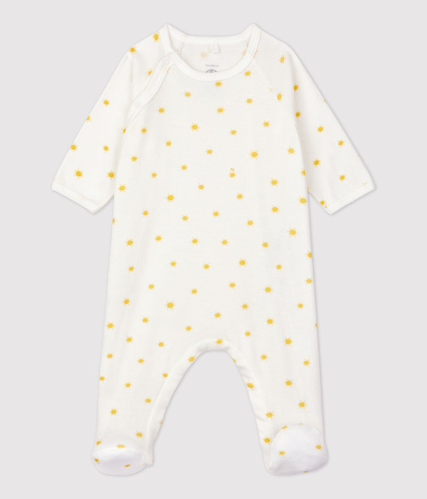 BABIES ORGANIC COTTON SLEEPSUIT